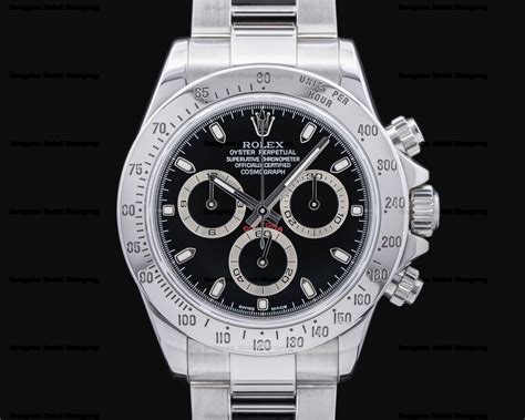 black dial rolex daytona|rolex daytona 116520 serviced by.